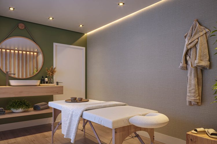 Sala de massagem